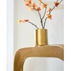 image:imageSignature Design by Ashley Large Gold Aluminum Geometric Vase1975 W x 25 D x 15 H