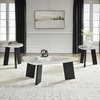 image:imageSignature Design by Ashley Lilyberg 3 Piece Coffee Table Set Black Legs