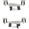 image:imageSignature Design by Ashley Lilyberg 3 Piece Coffee Table Set Black Legs
