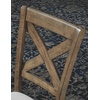 image:imageSignature Design by Ashley Moriville Modern Farmhouse 19 Upholstered Dining Room Chair 2 Count and Casual Rustic Upholstered Dining Bench