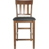 image:imageSignature Design by Ashley Ralene Traditional Dining Room Extension Table Medium Brown amp Ralene Traditional 26 Counter Height Faux Leather Seat Barstool 2 Count Brown