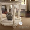 image:imageSignature Design by Ashley Realyn Round End Table French Country WhiteWhitewash