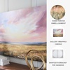 image:imageSignature Design by Ashley Rogerland Modern Landscape Wall Art 50 x 40 Inches Pink amp Yellow