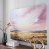 image:imageSignature Design by Ashley Rogerland Modern Landscape Wall Art 50 x 40 Inches Pink amp Yellow