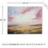 image:imageSignature Design by Ashley Rogerland Modern Landscape Wall Art 50 x 40 Inches Pink amp Yellow