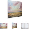 image:imageSignature Design by Ashley Rogerland Modern Landscape Wall Art 50 x 40 Inches Pink amp Yellow