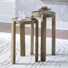 image:imageSignature Design by Ashley Round Nesting Mango Wood End Table Set of 2
