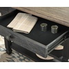 image:imageSignature Design by Ashley Tyler Creek Farmhouse 36 Counter Height Dining Table with Wine Rack Amost Black Tyler Creek Farmhouse 2438 Counter Height Upholstered Barstool Set of 2 Almost BlackAntique Black