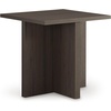 image:imageSignature Design by Ashley Zendex Contemporary Table Set with Pedestal Base Set of 2 Dark Brown