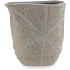 image:imageSignature Design by Ashley 15Inch Tall Polyresin Gold Flower VaseGray  Metallic