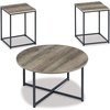 image:imageSignature Design by Ashley 3Piece Living Room Coffee and End Table SetTwotone