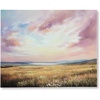 image:imageSignature Design by Ashley Rogerland Modern Landscape Wall Art 50 x 40 Inches Pink amp Yellow