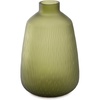 image:imageSignature Design by Ashley Scottyard Vase Olive Green Carved Glass Vase for IndoorOutdoor Styling Watertight Accent for Fresh Florals and Greenery 825 W x 825 D x 1313 H