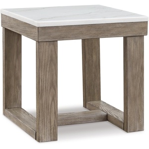 image:imageSignature Design by Ashley End Table Oversized Square Dark BrownTwo Tone