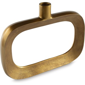 image:imageSignature Design by Ashley Large Gold Aluminum Geometric Vase1975 W x 25 D x 15 H