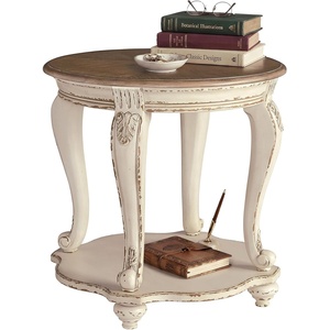 image:imageSignature Design by Ashley Realyn Round End Table French Country WhiteWhitewash