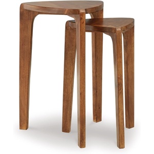 image:imageSignature Design by Ashley Triangular Nesting Side Tables Brynnleigh