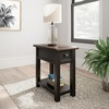 image:imageSignature Design by Ashley 1Piece Chairside End Table WhiteGrayBlack