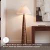 image:imageSignature Design by Ashley 1Piece Contemporary Wood Floor Lamp