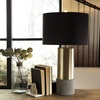 image:imageSignature Design by Ashley 25 in Ceramic Table Lamp Set of 2 TaupeGold