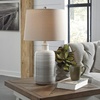 image:imageSignature Design by Ashley 25 in Ceramic Table Lamp Set of 2 TaupeTaupe