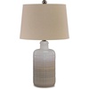 image:imageSignature Design by Ashley 25 in Ceramic Table Lamp Set of 2 TaupeTaupe