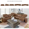 image:imageSignature Design by Ashley 6Piece Leather Power Reclining Sectional Sofa2Piece Loveseat