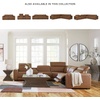 image:imageSignature Design by Ashley 6Piece Leather Power Reclining Sectional Sofa2Piece Loveseat with Console