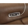 image:imageSignature Design by Ashley 6Piece Leather Power Reclining Sectional Sofa5Piece Sectional with Console