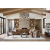 image:imageSignature Design by Ashley 6Piece Leather Power Reclining Sectional Sofa6Piece Sectional with Console