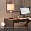 image:imageSignature Design by Ashley Bandile Seeded Glass Bedside Table Lamp BronzeBronze