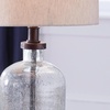 image:imageSignature Design by Ashley Bandile Seeded Glass Bedside Table Lamp BronzeBronze