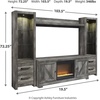 image:imageSignature Design by Ashley Bellaby 63 in TV Stand WhitewashGrey