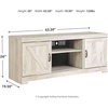 image:imageSignature Design by Ashley Bellaby 63 in TV Stand WhitewashWhitewash