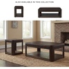 image:imageSignature Design by Ashley Carlibrie Rectangular End Table Warm Brown