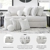 image:imageSignature Design by Ashley Cuddlesome 3Piece Modular Sectional White2Piece Sectional