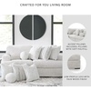 image:imageSignature Design by Ashley Cuddlesome 3Piece Modular Sectional White2Piece Sectional