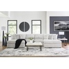 image:imageSignature Design by Ashley Cuddlesome 3Piece Modular Sectional White4Piece Sectional with Chaise