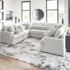 image:imageSignature Design by Ashley Cuddlesome 3Piece Modular Sectional White8Piece Sectional