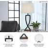 image:imageSignature Design by Ashley Deidra Metal Table Lamp Set of 2 BlackBlackBrown