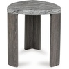 image:imageSignature Design by Ashley Faux Marble Triangle End Table Gray amp Brown2413 W x 2413 D x 2513 H