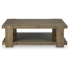 image:imageSignature Design by Ashley Flangren Rectangular Coffee Table Light Oak