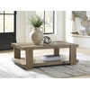 image:imageSignature Design by Ashley Flangren Rectangular Coffee Table Light Oak