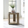image:imageSignature Design by Ashley Flangren Round End Table Light Oak