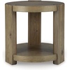 image:imageSignature Design by Ashley Flangren Round End Table Light Oak