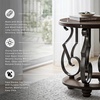 image:imageSignature Design by Ashley Frallyn Round End Table Faux Marble Side Table