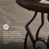 image:imageSignature Design by Ashley Frallyn Round End Table Faux Marble Side Table