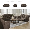image:imageSignature Design by Ashley Frohn Manual Rocker Recliner Chair GraphiteDark Brown