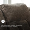 image:imageSignature Design by Ashley Frohn Manual Rocker Recliner Chair GraphiteDark Brown