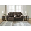 image:imageSignature Design by Ashley Frohn Manual Rocker Recliner Chair GraphiteDark Brown